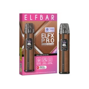 ELFBAR ELFX Pro - Pod Kit - 1200 mAh - Farbe: Cowboy Brown