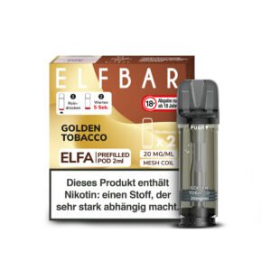 Elfbar Elfa Pods - Golden Tobacco
