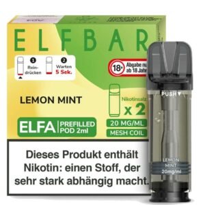 Elfbar Elfa Pods - Lemon Mint