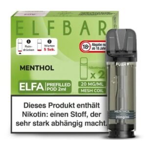 Elfbar Elfa Pods - Menthol