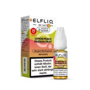 Elfliq by Elf Bar - Lemon Peach Passion Fruit